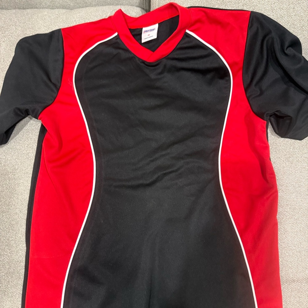 Black and Red Men's Jersey